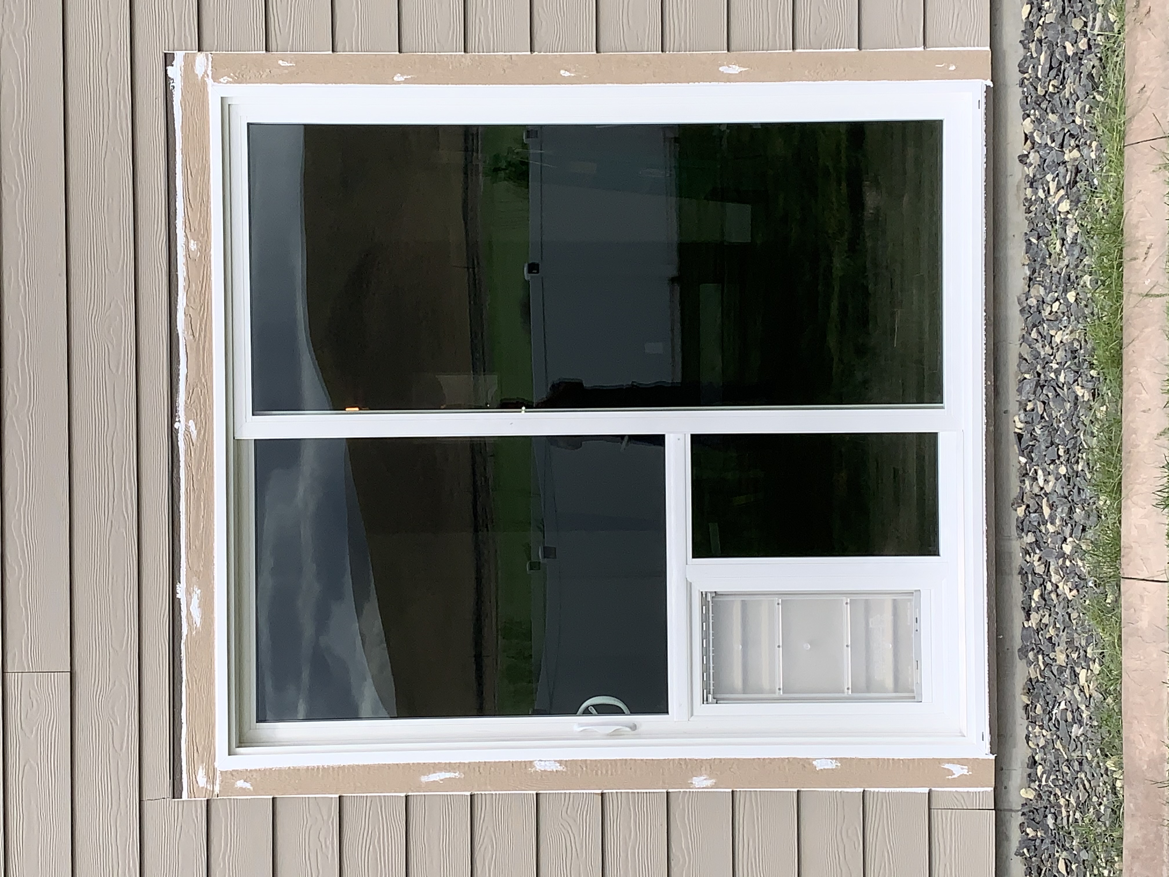 Pet Door inside Patio Door